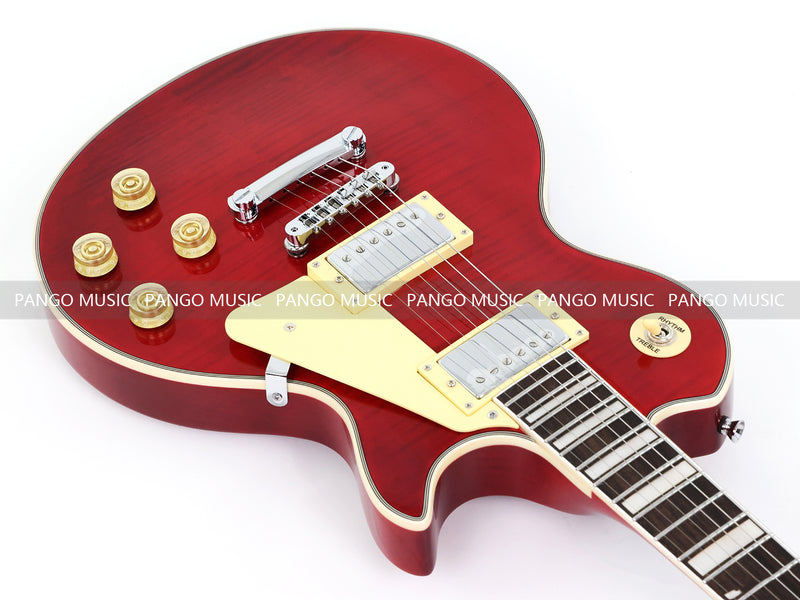PANGO MUSIC XG Series XLP Custom Cherry Red Electric Guitar (XLP-119)