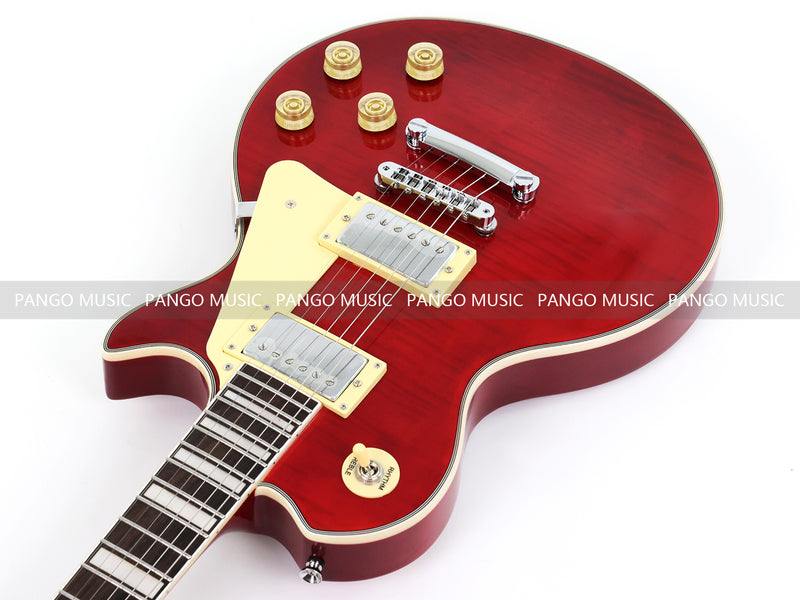 PANGO MUSIC XG Series XLP Custom Cherry Red Electric Guitar (XLP-119)