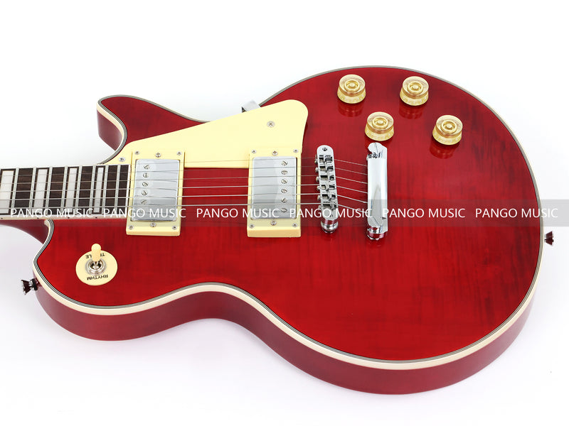 PANGO MUSIC XG Series XLP Custom Cherry Red Electric Guitar (XLP-119)