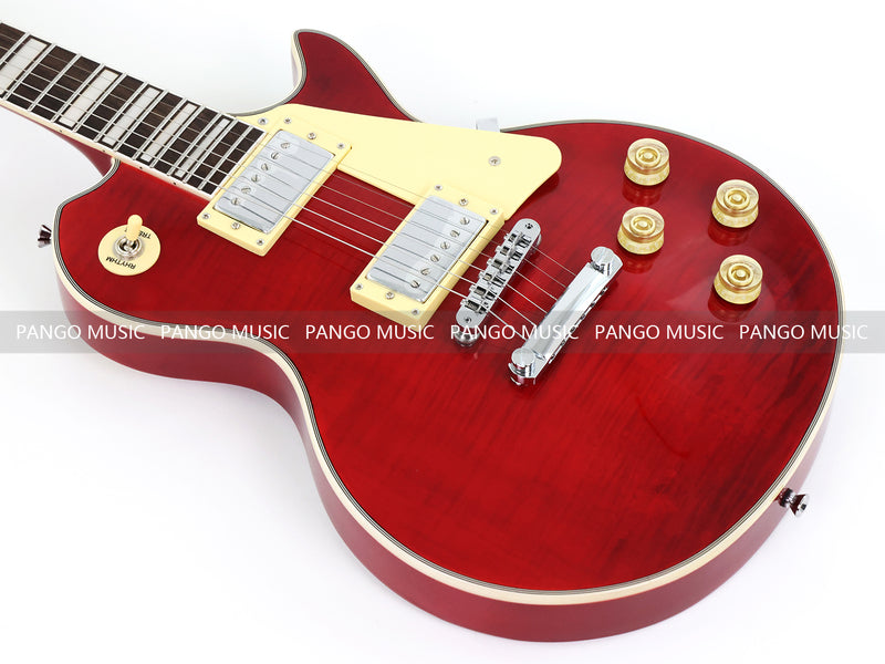 PANGO MUSIC XG Series XLP Custom Cherry Red Electric Guitar (XLP-119)