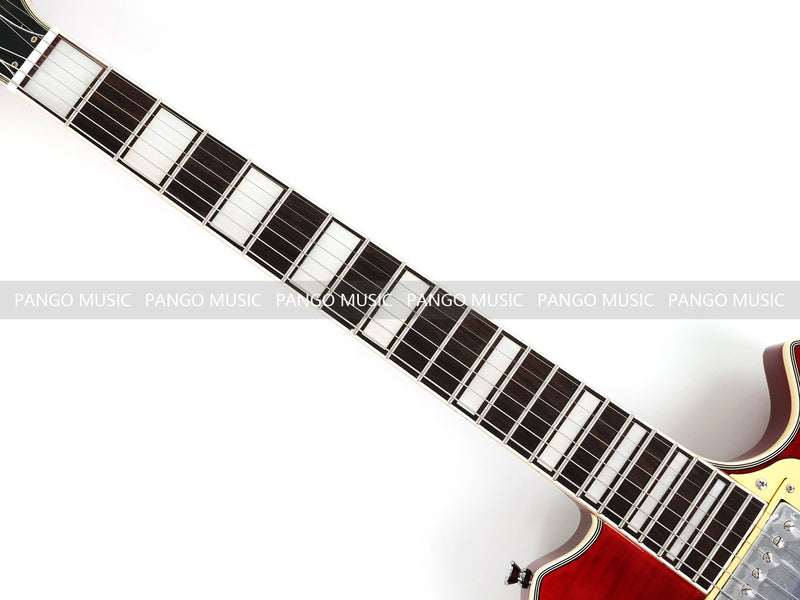 PANGO MUSIC XG Series XLP Custom Cherry Red Electric Guitar (XLP-119)
