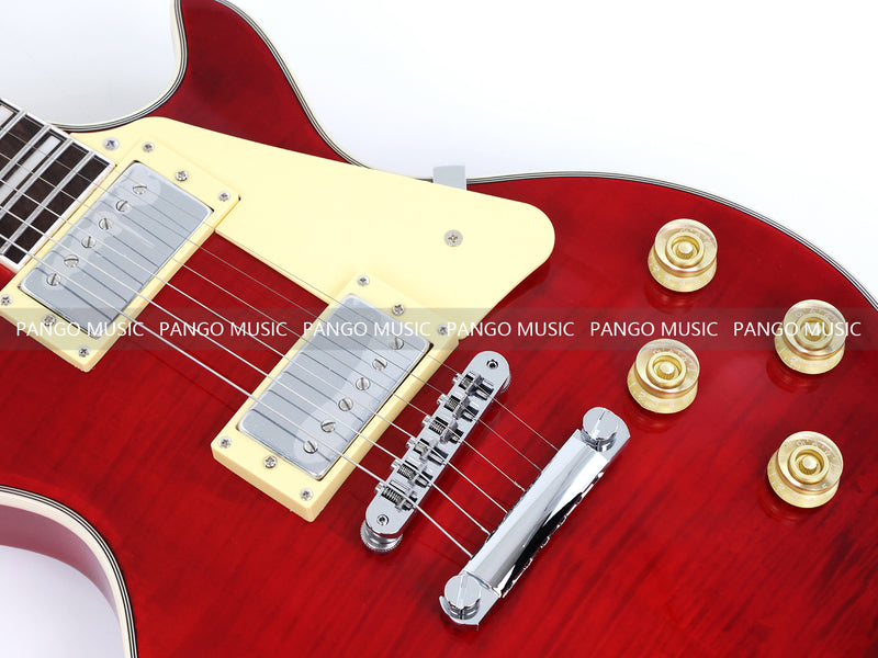 PANGO MUSIC XG Series XLP Custom Cherry Red Electric Guitar (XLP-119)