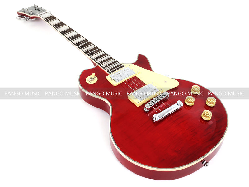 PANGO MUSIC XG Series XLP Custom Cherry Red Electric Guitar (XLP-119)
