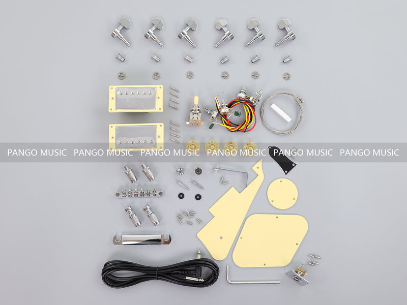 PANGO MUSIC XG Series XLP Custom DIY Electric Guitar Kit (XLP-001)