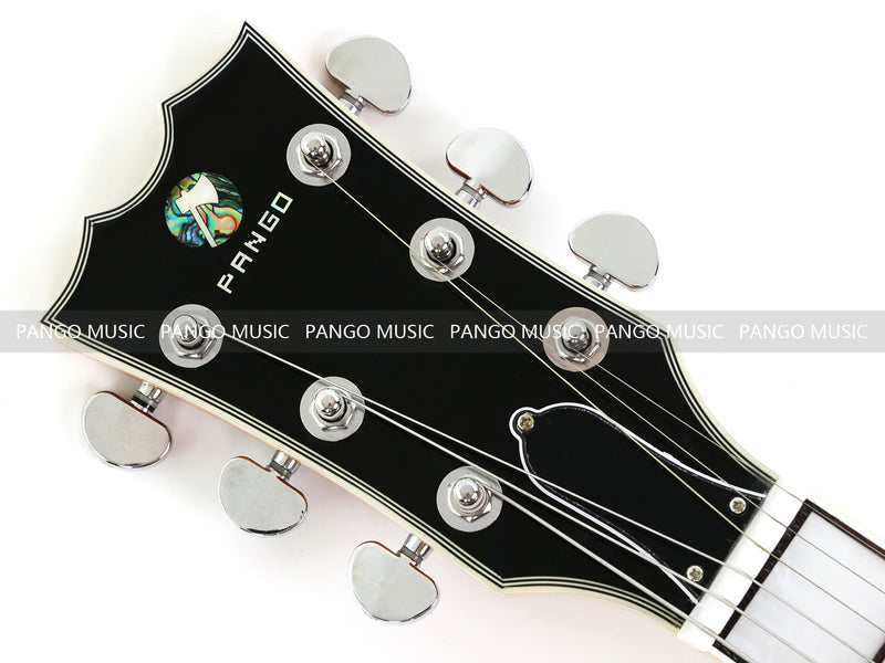 PANGO MUSIC XG Series XLP Custom Electric Guitar with Burl Maple Top (XLP-125)