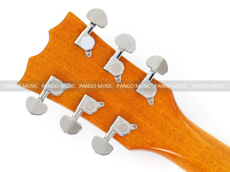 PANGO MUSIC XG Series XLP Custom Electric Guitar with Burl Maple Top (XLP-125)