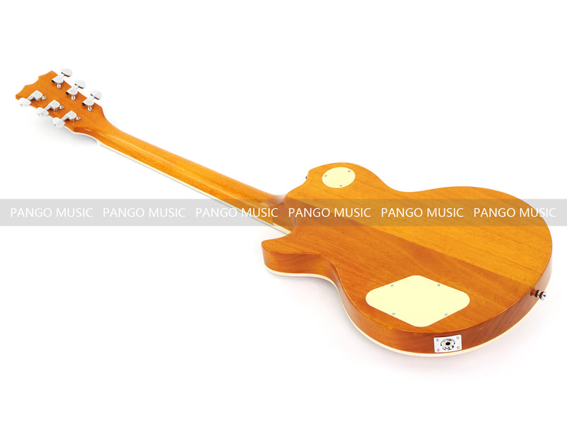 PANGO MUSIC XG Series XLP Custom Electric Guitar with Burl Maple Top (XLP-125)