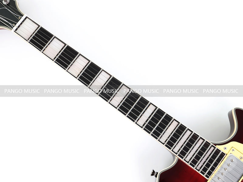 PANGO MUSIC XG Series XLP Custom Electric Guitar with Flamed Maple Top (XLP-106)