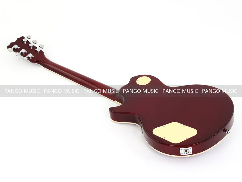 PANGO MUSIC XG Series XLP Custom Electric Guitar with Flamed Maple Top (XLP-106)