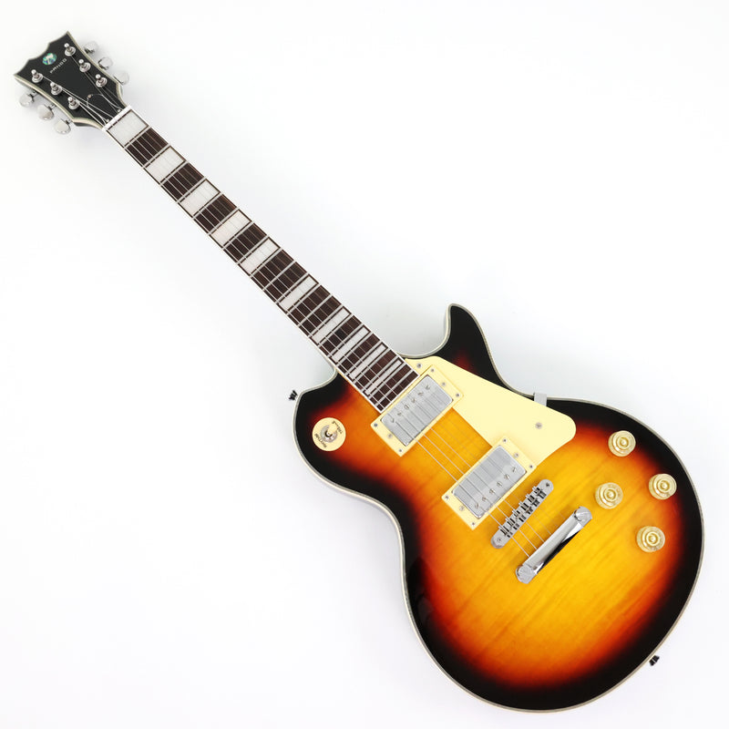PANGO MUSIC XG Series XLP Custom Electric Guitar with Flamed Maple Top (XLP-109)