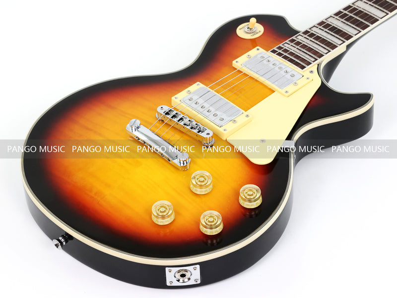 PANGO MUSIC XG Series XLP Custom Electric Guitar with Flamed Maple Top (XLP-109)