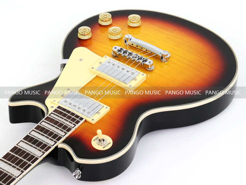 PANGO MUSIC XG Series XLP Custom Electric Guitar with Flamed Maple Top (XLP-109)
