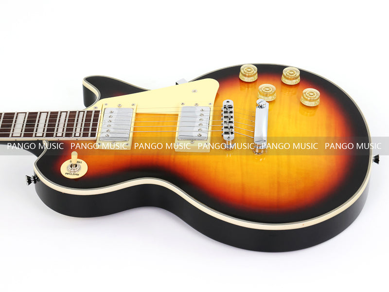 PANGO MUSIC XG Series XLP Custom Electric Guitar with Flamed Maple Top (XLP-109)