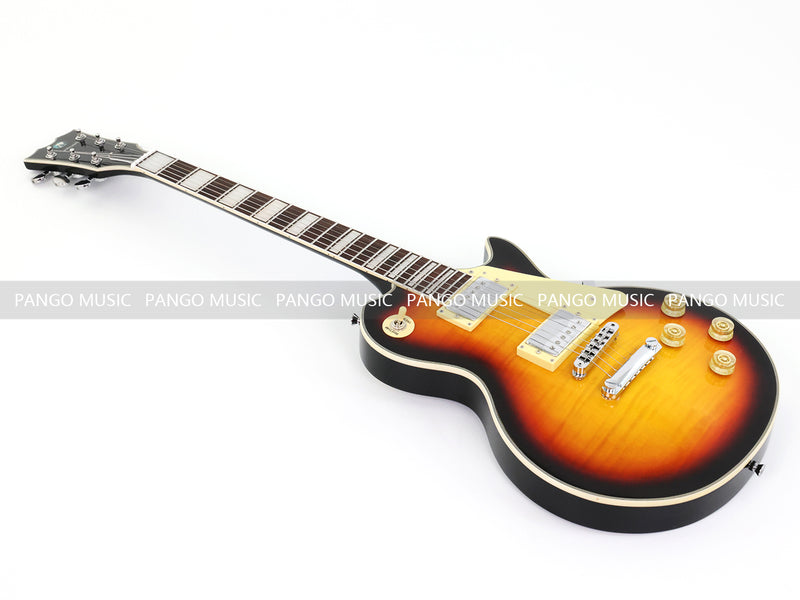 PANGO MUSIC XG Series XLP Custom Electric Guitar with Flamed Maple Top (XLP-109)