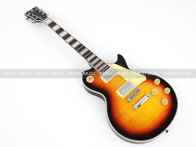 PANGO MUSIC XG Series XLP Custom Electric Guitar with Flamed Maple Top (XLP-109)