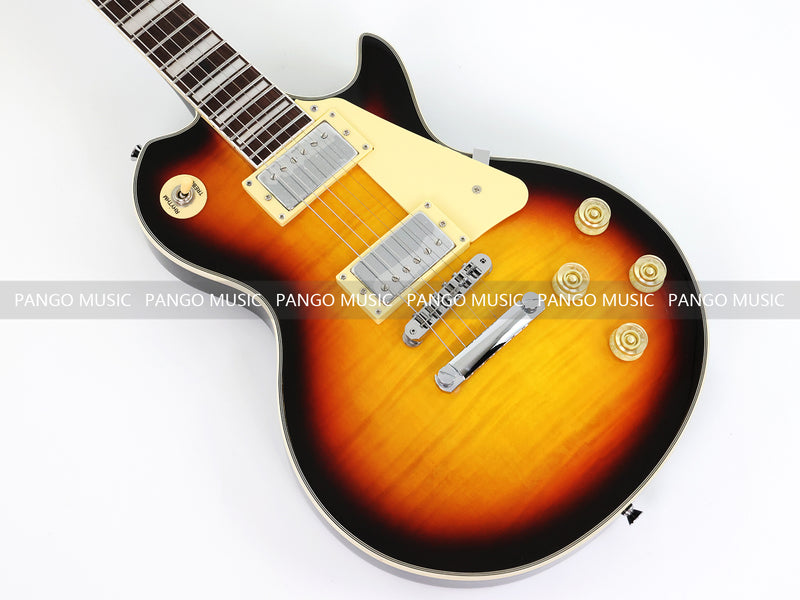 PANGO MUSIC XG Series XLP Custom Electric Guitar with Flamed Maple Top (XLP-109)