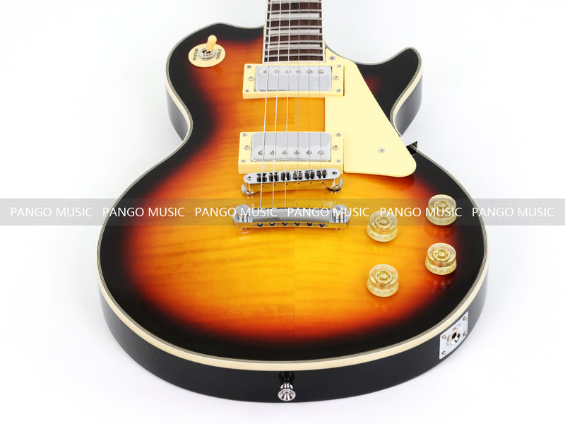 PANGO MUSIC XG Series XLP Custom Electric Guitar with Flamed Maple Top (XLP-109)