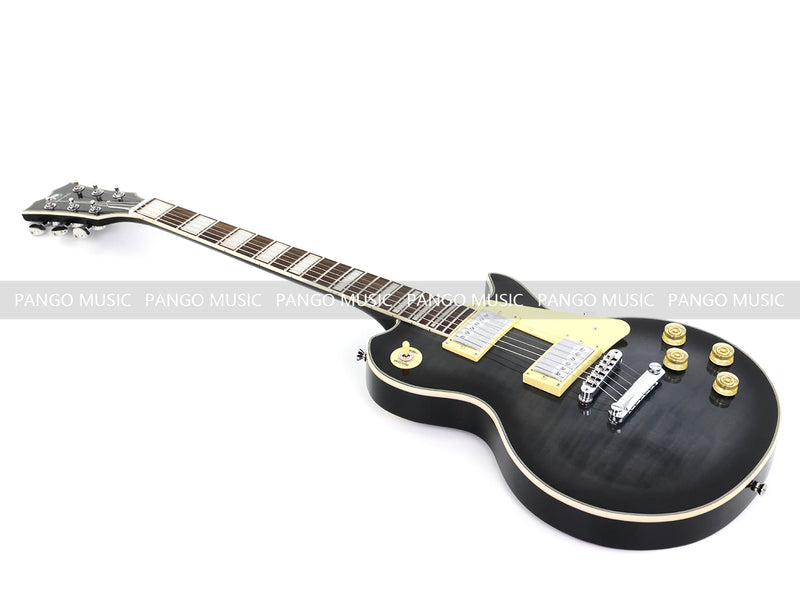 PANGO MUSIC XG Series XLP Custom Electric Guitar with Flamed Maple Top (XLP-110)