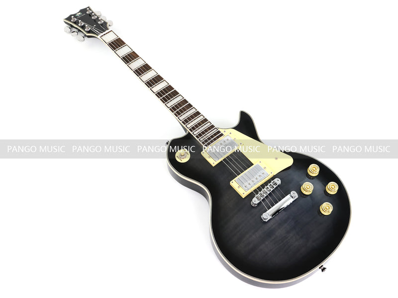 PANGO MUSIC XG Series XLP Custom Electric Guitar with Flamed Maple Top (XLP-110)