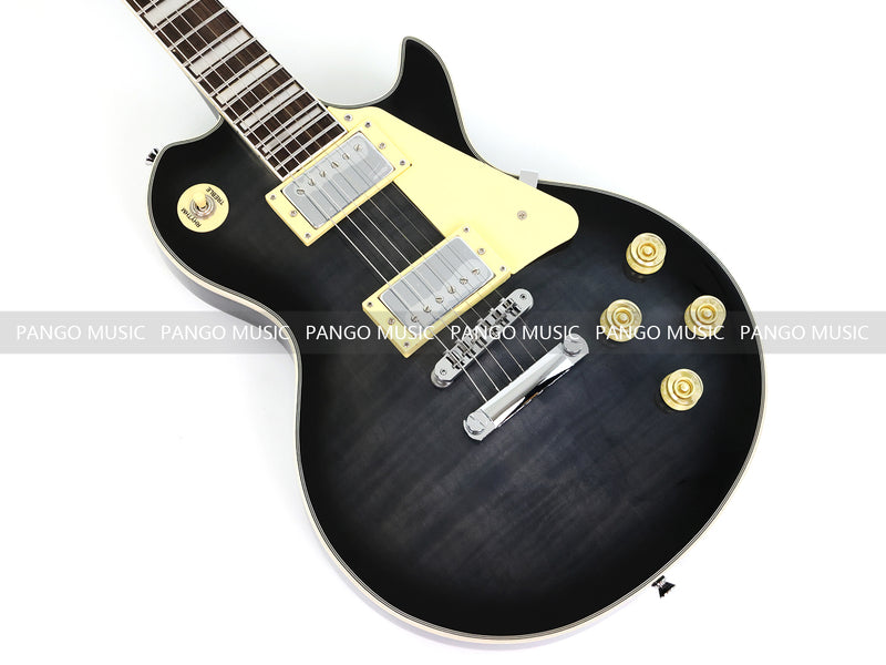 PANGO MUSIC XG Series XLP Custom Electric Guitar with Flamed Maple Top (XLP-110)