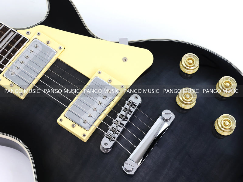PANGO MUSIC XG Series XLP Custom Electric Guitar with Flamed Maple Top (XLP-110)