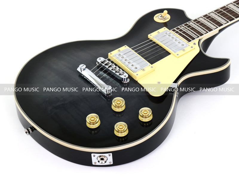 PANGO MUSIC XG Series XLP Custom Electric Guitar with Flamed Maple Top (XLP-110)