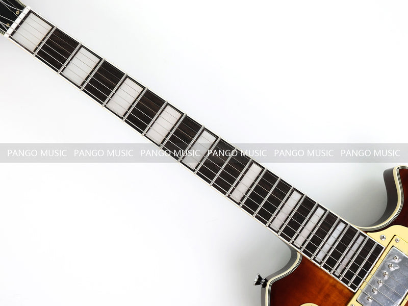PANGO MUSIC XG Series XLP Custom Electric Guitar with Flamed Maple Top (XLP-118)