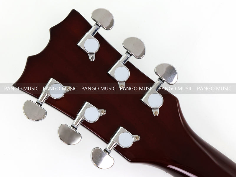 PANGO MUSIC XG Series XLP Custom Electric Guitar with Flamed Maple Top (XLP-118)