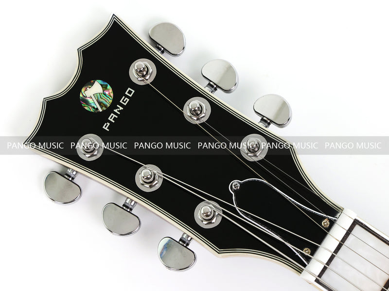 PANGO MUSIC XG Series XLP Custom Electric Guitar with Flamed Maple Top (XLP-118)