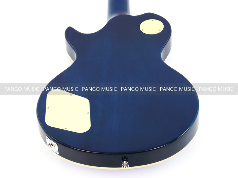 PANGO MUSIC XG Series XLP Custom Electric Guitar with Gloss Blue Finish (XLP-128)