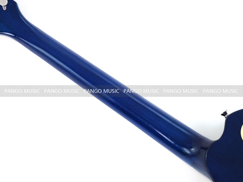 PANGO MUSIC XG Series XLP Custom Electric Guitar with Gloss Blue Finish (XLP-128)