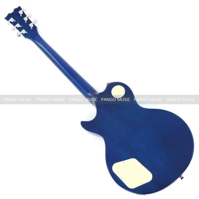 PANGO MUSIC XG Series XLP Custom Electric Guitar with Gloss Blue Finish (XLP-128)