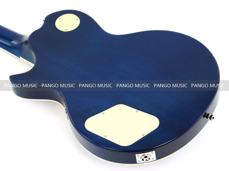 PANGO MUSIC XG Series XLP Custom Electric Guitar with Gloss Blue Finish (XLP-128)