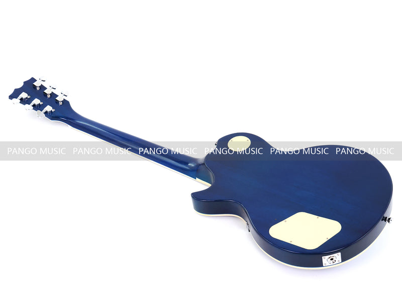PANGO MUSIC XG Series XLP Custom Electric Guitar with Gloss Blue Finish (XLP-128)