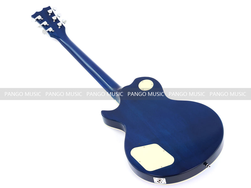 PANGO MUSIC XG Series XLP Custom Electric Guitar with Gloss Blue Finish (XLP-128)