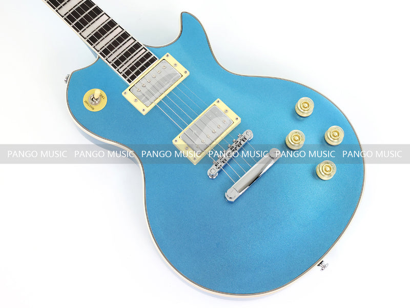 PANGO MUSIC XG Series XLP Custom Electric Guitar with Gloss Metallic Sky Blue Finish (XLP-123)