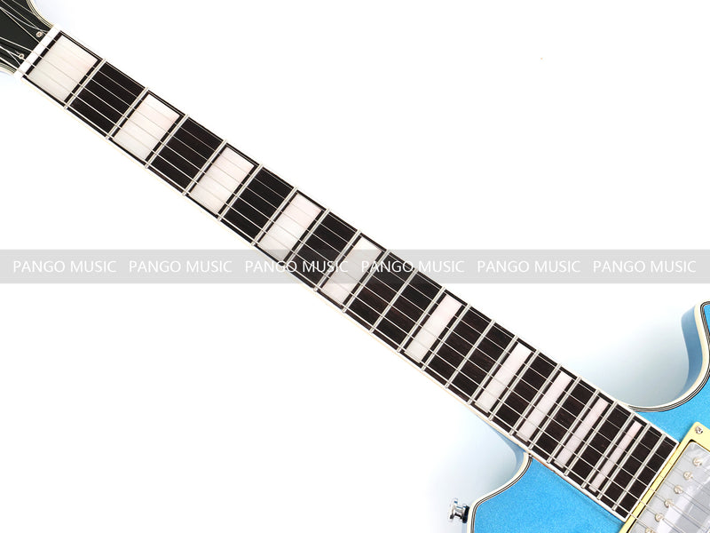 PANGO MUSIC XG Series XLP Custom Electric Guitar with Gloss Metallic Sky Blue Finish (XLP-123)