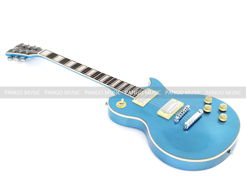 PANGO MUSIC XG Series XLP Custom Electric Guitar with Gloss Metallic Sky Blue Finish (XLP-123)