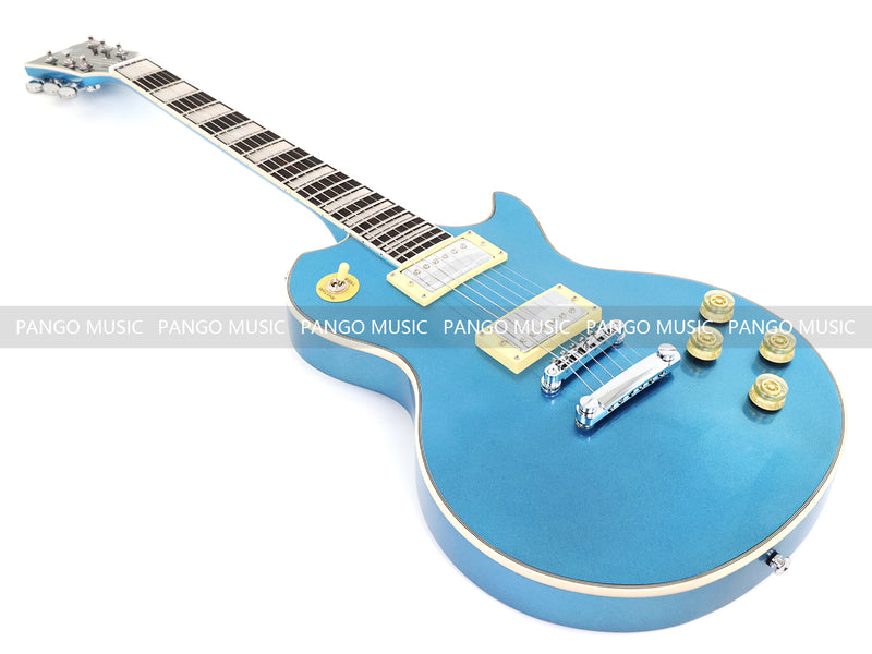 PANGO MUSIC XG Series XLP Custom Electric Guitar with Gloss Metallic Sky Blue Finish (XLP-123)