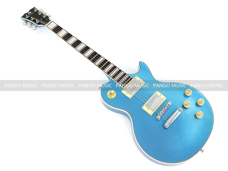 PANGO MUSIC XG Series XLP Custom Electric Guitar with Gloss Metallic Sky Blue Finish (XLP-123)