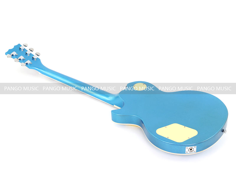 PANGO MUSIC XG Series XLP Custom Electric Guitar with Gloss Metallic Sky Blue Finish (XLP-123)
