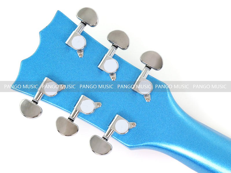 PANGO MUSIC XG Series XLP Custom Electric Guitar with Gloss Metallic Sky Blue Finish (XLP-123)