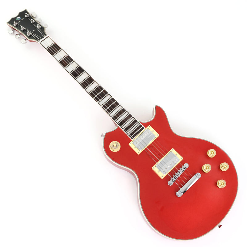 PANGO MUSIC XG Series XLP Custom Electric Guitar with Gloss Red Finish (XLP-127)