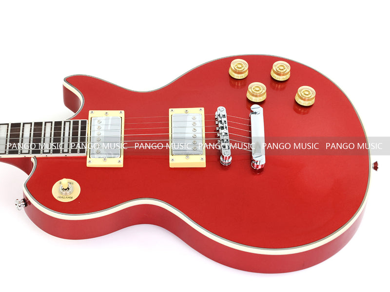 PANGO MUSIC XG Series XLP Custom Electric Guitar with Gloss Red Finish (XLP-127)
