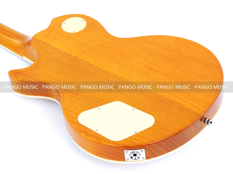 PANGO MUSIC XG Series XLP Custom Electric Guitar with Spalted Maple Top (XLP-105)