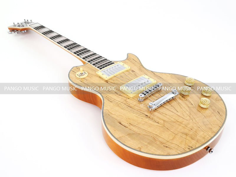 PANGO MUSIC XG Series XLP Custom Electric Guitar with Spalted Maple Top (XLP-105)