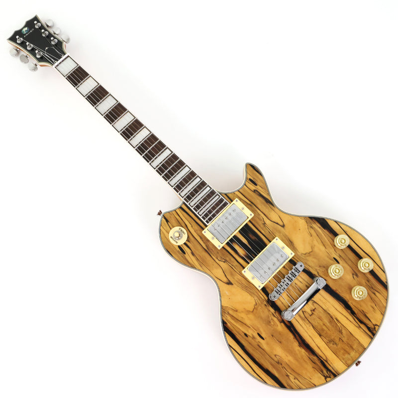 PANGO MUSIC XG Series XLP Custom Electric Guitar with Spalted Maple Top (XLP-122)