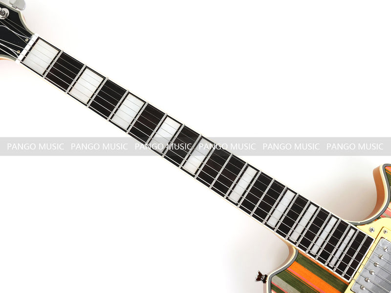 PANGO MUSIC XG Series XLP Custom Electric Guitar with SpectraPly Wood Veneer Top (XLP-116)