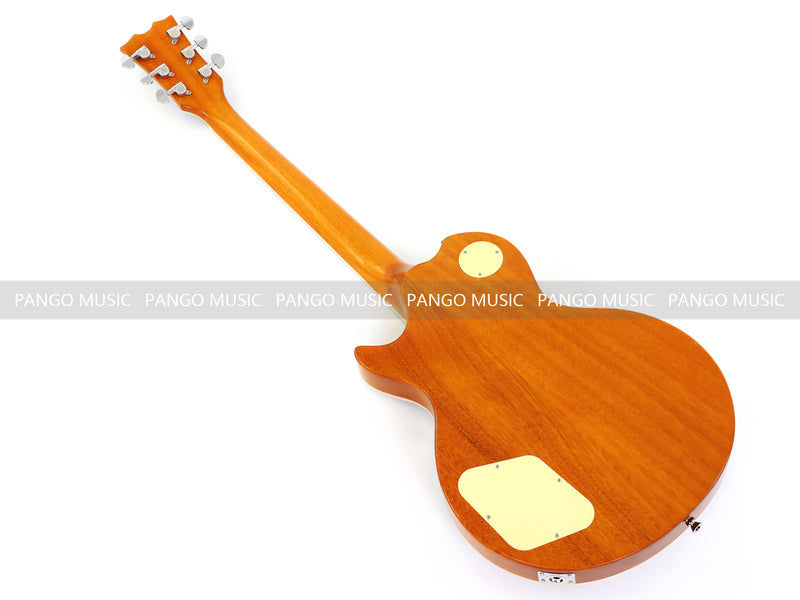 PANGO MUSIC XG Series XLP Custom Electric Guitar with Zebrawood Top (XLP-104)