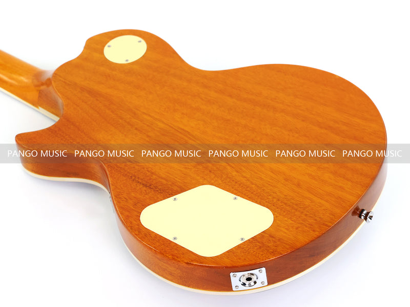 PANGO MUSIC XG Series XLP Custom Electric Guitar with Zebrawood Top (XLP-104)